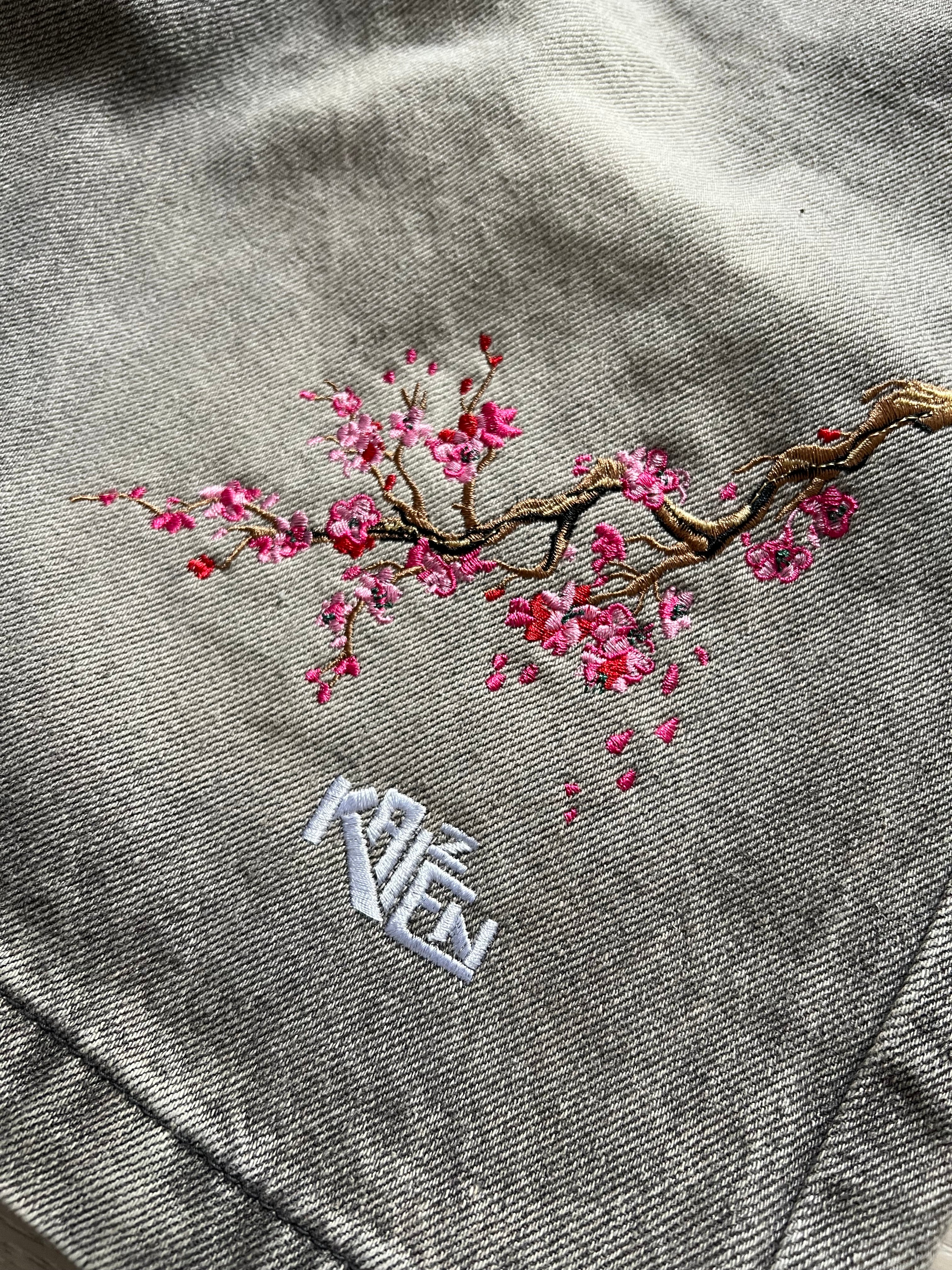 Blossom Jorts Grey