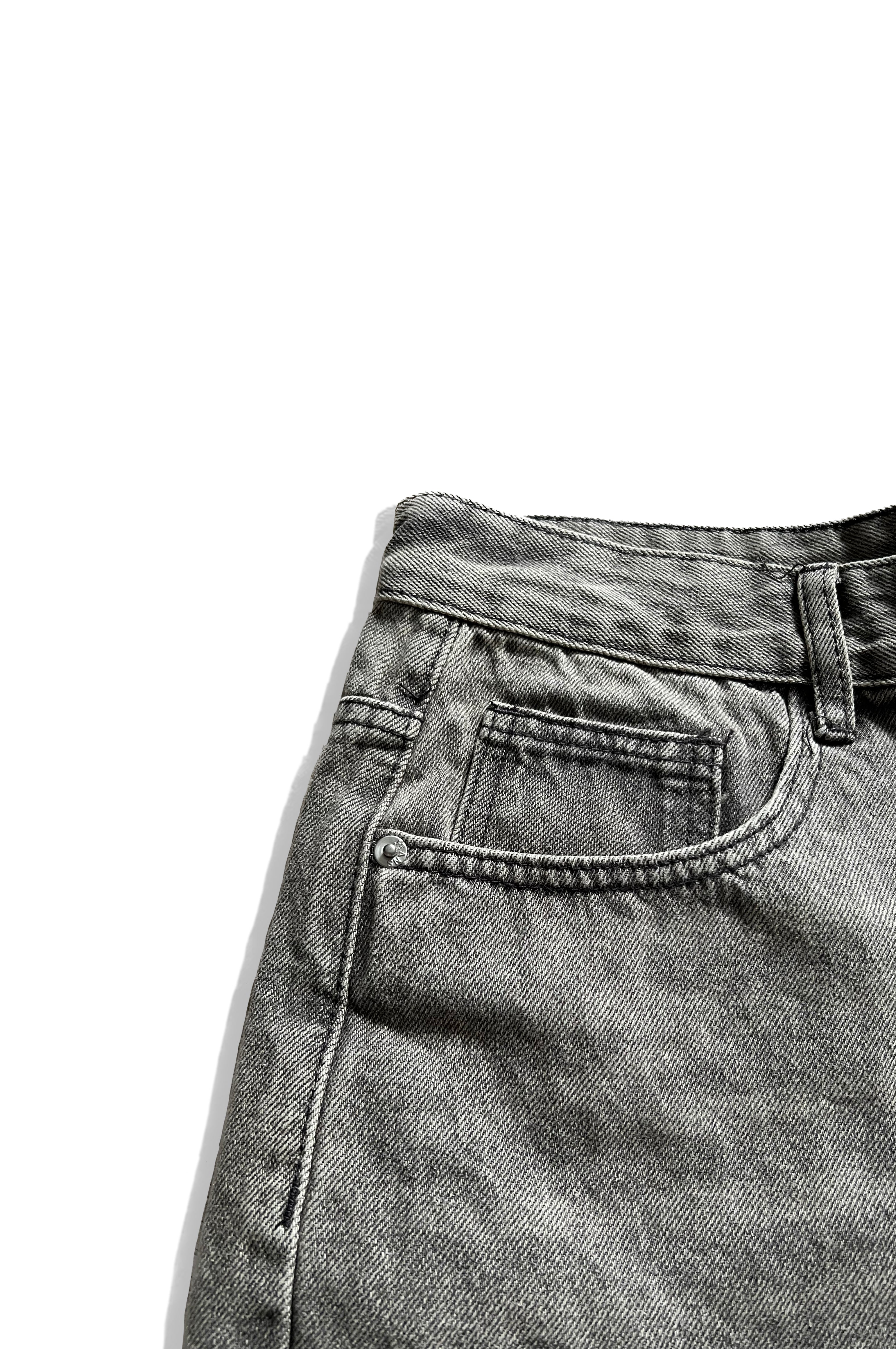 Blossom Jorts Grey